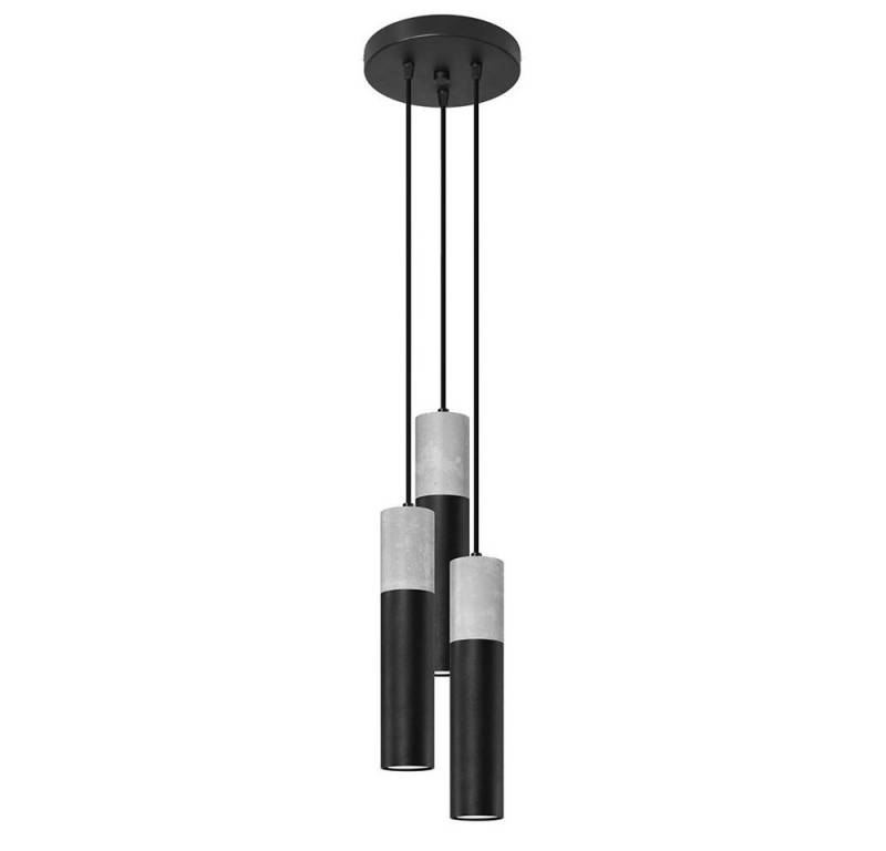 SOLLUX lighting Pendelleuchte, Leuchtmittel nicht inklusive, Pendelleuchte Esszimmer Hängelampe 3 flammig Pendellampe von SOLLUX lighting