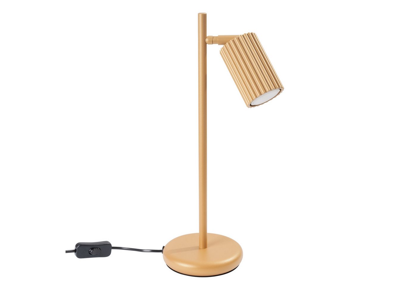 SOLLUX lighting Schreibtischlampe Tischlampe Karbon Golden, Nicht enthalten SOLLUX lighting Schreibtischlampe Tischlampe Karbon Golden, Nicht enthalten von SOLLUX lighting