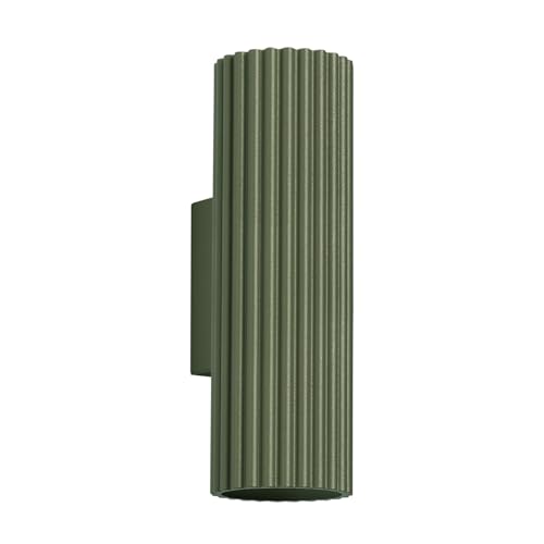 SOLLUX lighting Wandleuchte Innen Wandlampe Aluminium 1 Flammig 6,5 x 8,5 x 20 cm Karbon Olivgrün SOLLUX lighting Wandleuchte Innen Wandlampe Aluminium 1 Flammig 6,5 x 8,5 x 20 cm Karbon Olivgrün von SOLLUX lighting