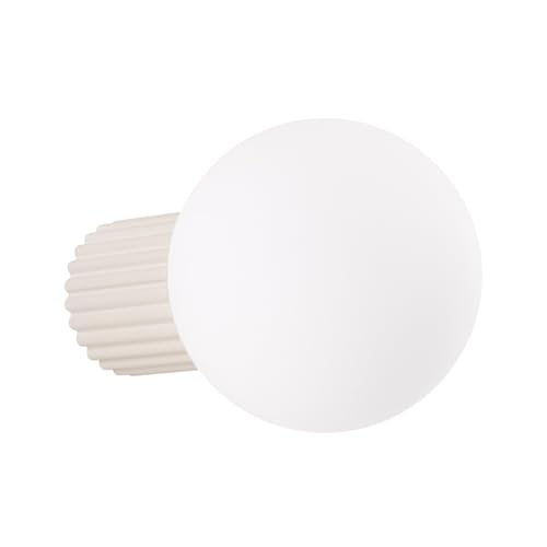 SOLLUX lighting Wandleuchte Innen - Wandlampe Aluminium Glas -1 Flammig - LED Lampe Glühbirne - Beige Halo SOLLUX lighting Wandleuchte Innen - Wandlampe Aluminium Glas -1 Flammig - LED Lampe Glühbirne - Beige Halo von SOLLUX lighting
