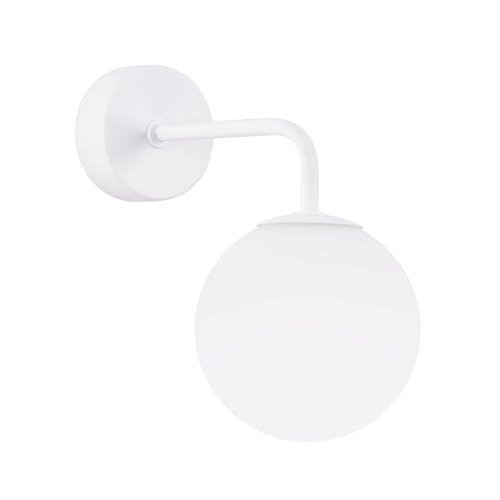 SOLLUX lighting Wandleuchte Innen Wandlampe Stahl Glas 1 Flammig 12 x 22 x 21 cm Weiß Astral SOLLUX lighting Wandleuchte Innen Wandlampe Stahl Glas 1 Flammig 12 x 22 x 21 cm Weiß Astral von SOLLUX lighting