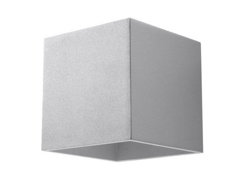 SOLLUX lighting Wandleuchte Wandleuchte Quad 1 Grau, Nicht enthalten SOLLUX lighting Wandleuchte Wandleuchte Quad 1 Grau, Nicht enthalten von SOLLUX lighting