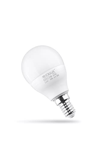Sollux Glühbirne LED für den täglichen Gebrauch Home Office Widerstandsfähige Lösung Universal Größe Perfekte und starke Beleuchtung für jede Lampe Gewinde E14 4000K 7W 650lm Größe 5x5x9 von SOLLUX lighting