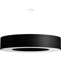 Cylindrical Pendant Light Black 90cm E27 Zylindrische Pendelleuchte Schwarz 90cm E27 Cylindrical Pendant Light Black 90cm E27 Zylindrische Pendelleuchte Schwarz 90cm E27 von SOLLUX