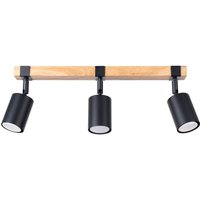 Skandinavischer dreifacher Deckenstrahler schwarz 3xGU10 10W FAGER SL.1345 Sollux Lighting Skandinavischer dreifacher Deckenstrahler schwarz 3xGU10 10W FAGER SL.1345 Sollux Lighting von SOLLUX