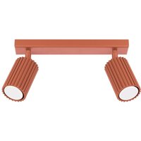 Sollux - Deckenleuchte Karbon 2xGU10 30cm von SOLLUX