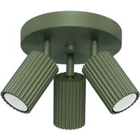 Deckenleuchte Karbon 3xGU10 19.5cm Sollux von SOLLUX