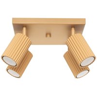 Sollux - Deckenleuchte Karbon 4xGU10 25cm von SOLLUX