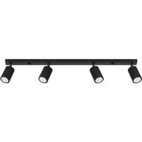 Deckenleuchte Karbon 4xGU10 81cm Sollux von SOLLUX