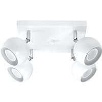 Deckenleuchte Oculare 4xGU10 Neutralweiß 25cm Sollux Deckenleuchte Oculare 4xGU10 Neutralweiß 25cm Sollux von SOLLUX