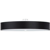 Cylindrical Flush Light Black 100cm E27 Zylindrisches Spüllicht Schwarz 100cm E27 von SOLLUX