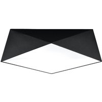 Hexa 45 schwarze Deckenleuchte von SOLLUX