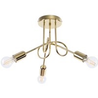 Kronleuchter Supeł 3xE27 Neutralweiß 45cm Sollux von SOLLUX