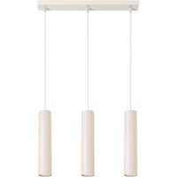 Moderne beige Hängelampe, drei Röhren, 30 cm, für die Küche Esszimmer, über der Insel, 3xGU10 10W, LAGOS Sollux Lighting Moderne beige Hängelampe, drei Röhren, 30 cm, für die Küche Esszimmer, über der Insel, 3xGU10 10W, LAGOS Sollux Lighting von SOLLUX