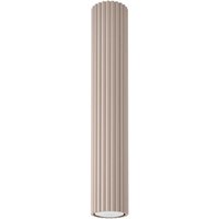 Moderner Deckenstrahler taupe rund Wellrohr 40 cm 1xGU10 10W KARBON Sollux Lighting Moderner Deckenstrahler taupe rund Wellrohr 40 cm 1xGU10 10W KARBON Sollux Lighting von SOLLUX