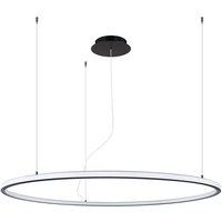 Sollux - Risa 120 cm moderne integrierte LED-Hängedeckenleuchte in Schwarz Sollux - Risa 120 cm moderne integrierte LED-Hängedeckenleuchte in Schwarz von SOLLUX