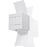 Sollux loreto - 1 Licht Wandleuchte Weiß, G9 von LEDKIA