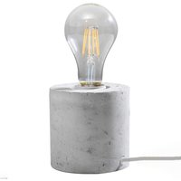 SL.0680 Tischlampe salgado Beton l: 10, b: 10, h: 10, mit Schalter Fassung E27, - Sollux von SOLLUX