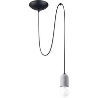 Neso Minimalistische Pendel-Deckenleuchte Schwarz 1x E27 - Sollux Neso Minimalistische Pendel-Deckenleuchte Schwarz 1x E27 - Sollux von SOLLUX