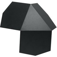 SOLLUX SL.0425 Wandleuchte TRE schwarz L: 32, B: 30, H: 7, Fassung G9, dimmbar von SOLLUX