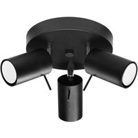 RING 3P Deckenleuchte schwarz Sollux Lighting Modell SL.1016 von LEDBOX