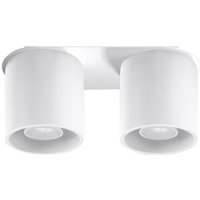 Ledkia - Deckenleuchte Orbis 2xGU10 Neutralweiß 26cm Sollux von LEDKIA