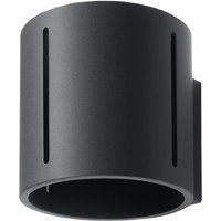 SL.0353 Wandleuchte inez Up & Downlight schwarz l: 10, b: 12, h: 10, Fassung G9, dimmbar - Sollux von SOLLUX