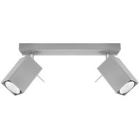 Sollux - Deckenleuchte Merida 2xGU10 Neutralweiß 30cm von SOLLUX