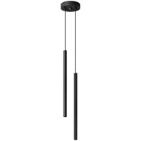 Pastelo Moderne Cluster-Hänge-Deckenleuchte Schwarz 2x G9 - Sollux Pastelo Moderne Cluster-Hänge-Deckenleuchte Schwarz 2x G9 - Sollux von SOLLUX