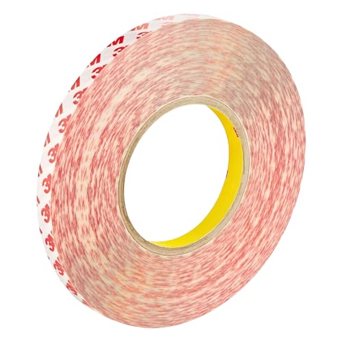 3M doppelseitiges Klebeband GPT-020 Transparent EXTRA STARK Universal Polyester Träger Temperaturbeständig Soforthaftend Multifunktional Montageband (5mmx10 meter) von SOLNIT