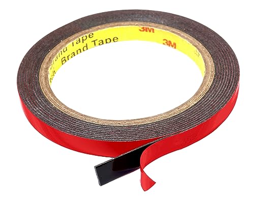 7,5mm x 5Meter Hergestellt aus 3M PT1100 doppelseitigem Profi-Klebeband Viskoelastisches Acrylat Plus-Schaum Schwarz Metall Alu Glas Dünn Teppich Extra Stark 7,5mm x 5Meter Hergestellt aus 3M PT1100 doppelseitigem Profi-Klebeband Viskoelastisches Acrylat Plus-Schaum Schwarz Metall Alu Glas Dünn Teppich Extra Stark von SOLNIT