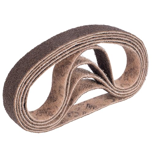 Hergestellt von S cotch Brite 3 M SC-BS Schleifbänder Vliesband Rohrbandschleifer (Grade: Course, Color: Brown, 40mm x 820mm) von SOLNIT