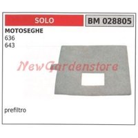 Luftvorfilter NUR für Kettensäge 636 643 028805 von SOLO