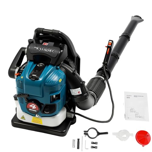 75,6cc 4-Takt Benzin Laubsauger Rückentragbar 2600W Rucksackgebläse 498ft³/s Luftstrom Benzin Laubbläser 180° Verstellbarer Schlauch Anti-Vibration Laubgebläse 1.9L Tank für Garten, Baustelle, Schn 75,6cc 4-Takt Benzin Laubsauger Rückentragbar 2600W Rucksackgebläse 498ft³/s Luftstrom Benzin Laubbläser 180° Verstellbarer Schlauch Anti-Vibration Laubgebläse 1.9L Tank für Garten, Baustelle, Schn von SOLOCJNL