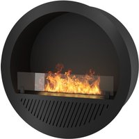 Incircle Inside Einbau-Bioethanol-Kamin - Runder Design-Wand-Biokamin d.70cm von SOLOLED