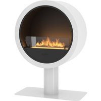 Incircle Stand Bioethanol Kamin - Runder Design Boden Biokamin d.70cm Weiß Incircle Stand Bioethanol Kamin - Runder Design Boden Biokamin d.70cm Weiß von SOLOLED