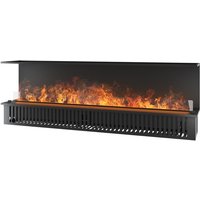 Inside C2200 Einbau-Wasserdampfkamin mit mehrfarbiger Flamme, 3D-Effekt und App-Steuerung, 4,8-l-Tank – 220 cm, automatische Nachfüllung Inside C2200 Einbau-Wasserdampfkamin mit mehrfarbiger Flamme, 3D-Effekt und App-Steuerung, 4,8-l-Tank – 220 cm, automatische Nachfüllung von SOLOLED