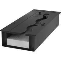 Sololed - 50 cm großer integrierter Bioethanol-Einsatzbrenner aus schwarzem Edelstahl, 1 l Sololed - 50 cm großer integrierter Bioethanol-Einsatzbrenner aus schwarzem Edelstahl, 1 l von SOLOLED