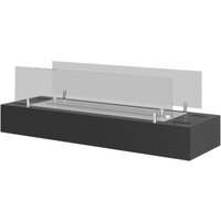 Sololed - Bioethanolbrenner mit mattschwarzem Edelstahl-Arbeitsplatteneinsatz 60 cm mit Glas Sololed - Bioethanolbrenner mit mattschwarzem Edelstahl-Arbeitsplatteneinsatz 60 cm mit Glas von SOLOLED
