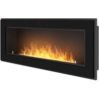 Sololed - Frame 1200 SimpleFire Einbau-Bioethanolkamin mit schwarzem Glas Sololed - Frame 1200 SimpleFire Einbau-Bioethanolkamin mit schwarzem Glas von SOLOLED