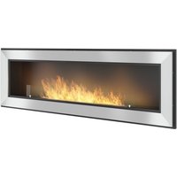 Sololed - Frame 1500 Edelstahl SimpleFire eingebauter Bioethanol-Kamin mit Glas Sololed - Frame 1500 Edelstahl SimpleFire eingebauter Bioethanol-Kamin mit Glas von SOLOLED