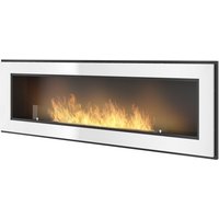 Sololed - Frame 1500 White SimpleFire eingebauter Bioethanol-Kamin mit Glas Sololed - Frame 1500 White SimpleFire eingebauter Bioethanol-Kamin mit Glas von SOLOLED