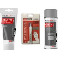 Soloplast - Solocar Car Pack - Pro Clear Body Repair Pen 9ml - Pro Exhaust Filler 250g - Solocar Pro Spray Filler 400ml von SOLOPLAST