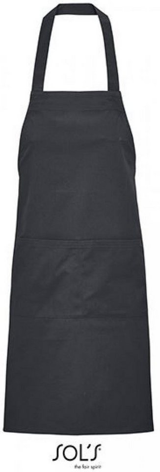 SOLS Kochschürze Latzschürze, Gamma Unisex Apron, 90 x 75 cm von SOLS