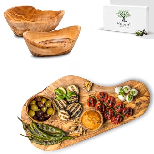 Bundles Les Snacks 2er Set + Catania Rustic Board 35cm Bundles Les Snacks 2er Set + Catania Rustic Board 35cm von SOLTAKO