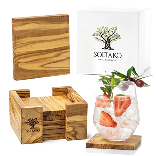 Olivenholz Untersetzer Le Carré Olivenholz Untersetzer Le Carré von SOLTAKO