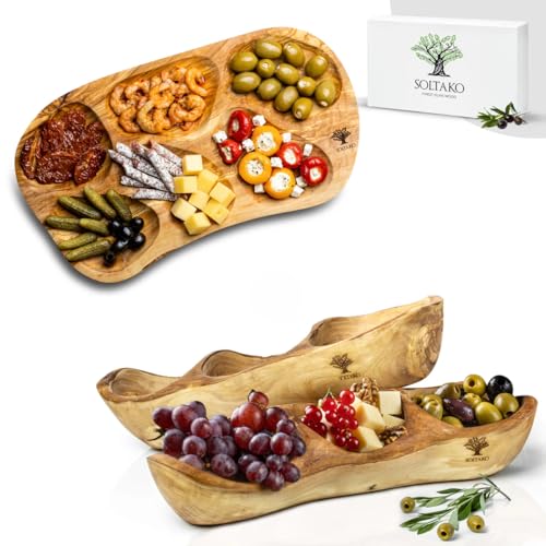 SOLTAKO Olivenholz Geschenksset ideal für Tapas und Snakcs Bundles La Rustica + La Bodeguita 2er Set. SOLTAKO Olivenholz Geschenksset ideal für Tapas und Snakcs Bundles La Rustica + La Bodeguita 2er Set. von SOLTAKO