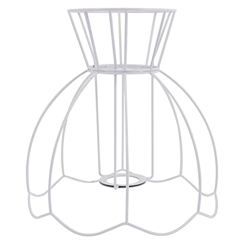 Deckenleuchte Lampenschirm H?ngelampe Lampenschirm Gestell Rohling Ring Rahmen Drahtgestell Pendelleuchte Schirm DIY E27 Eisen Ersatz Lampe Ersatzschirm Wandlampe Tischlampe Stehlampe Schlafzimmer von SOLUSTRE