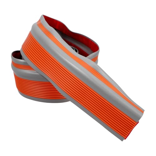 SOLUSTRE 1 Rolle Antirutschstreifen Für Treppen Schutz Faltbarer Verteiler Türstopper Vakuum Stehen Wandtuchhalter Abgestuft Outdoor-teppiche Doppelwandmatte Versiegelbar Graben Par PVC Rot von SOLUSTRE