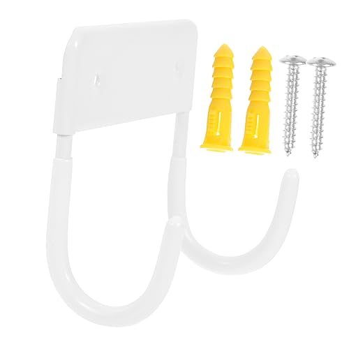 SOLUSTRE 1 Satz Bügelbrett Wandhalterung aus Robuster Bügelbrett Aufhänger für Waschküche und Utility Platzsparende Montagehalterung mit Hoher Tragfähigkeit Langlebiger und Glatter Haken von SOLUSTRE